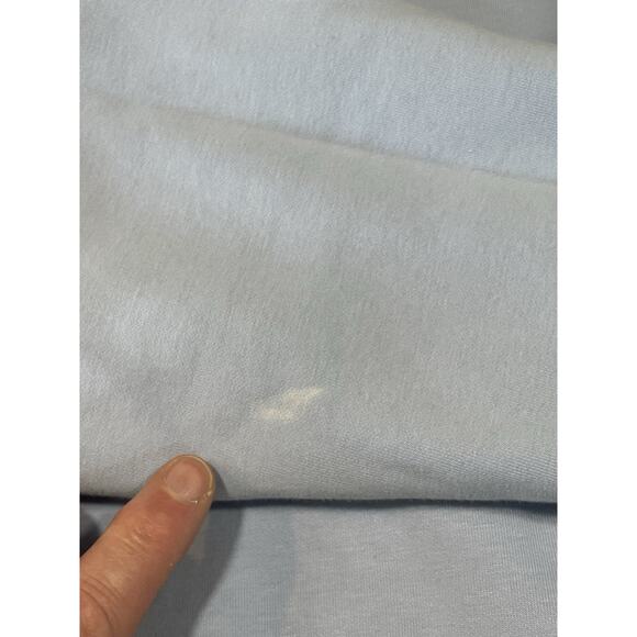 Rhinestone Sp5der Men's Pullover Hoodie Size Small Baby Blue Front Pouch - Picture 14 of 16